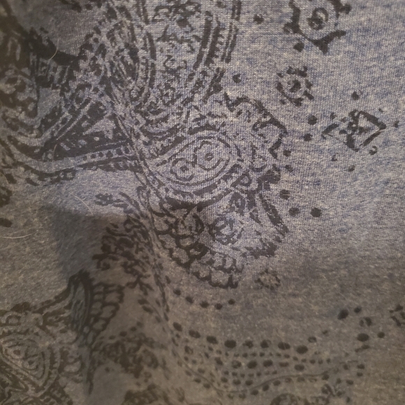 💙  Maurices Blue Floral Tank w Lace  💙 - Picture 5 of 5